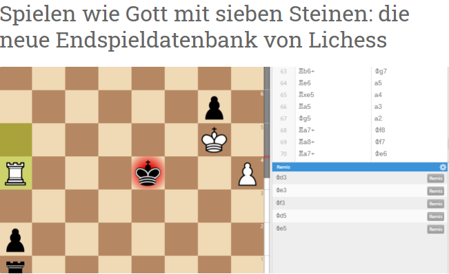 Ist Schach gelöst? Und wenn nein, wie lange dauert das noch?