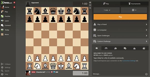 Bleib zu Hause, spiele Schach online - Schach-Ticker