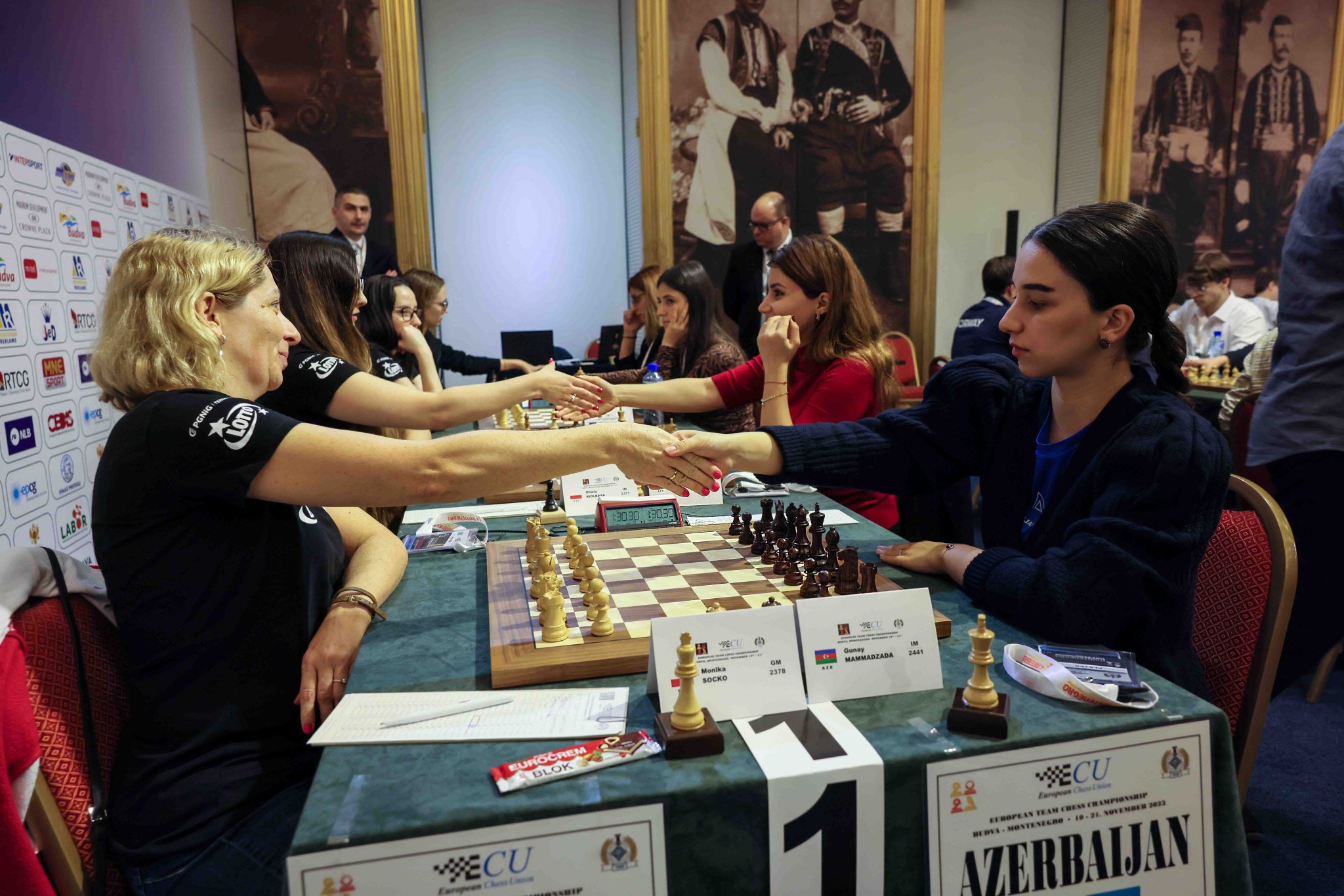 European Women Chess – pairings round 2 – Chessdom